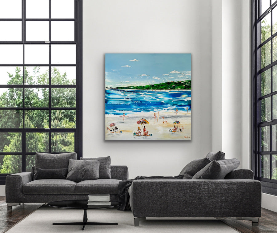 “Byron Bay, Main Beach” Original Painting