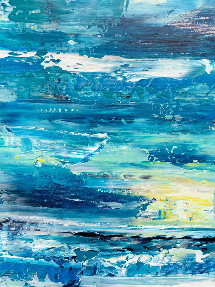 “Ocean Blue” Original Painting