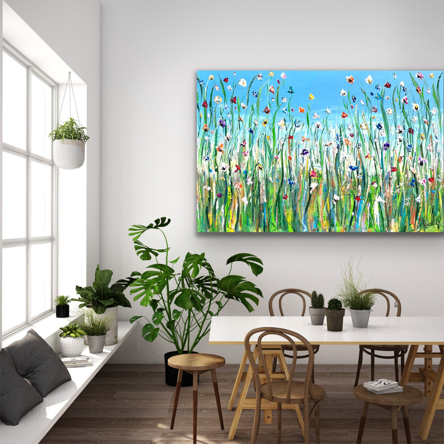 “Wildflower Field” Original Painting
