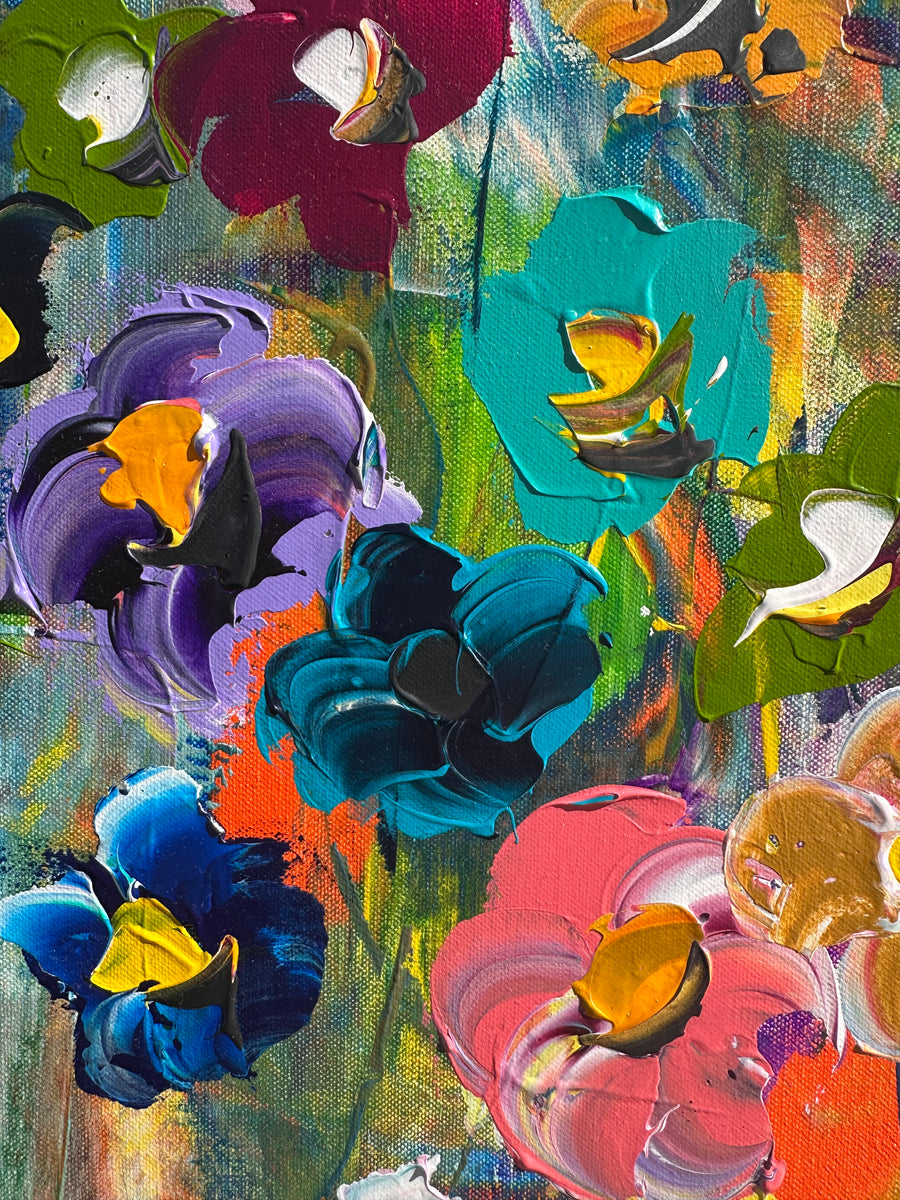 “Flower Garden” Original Painting