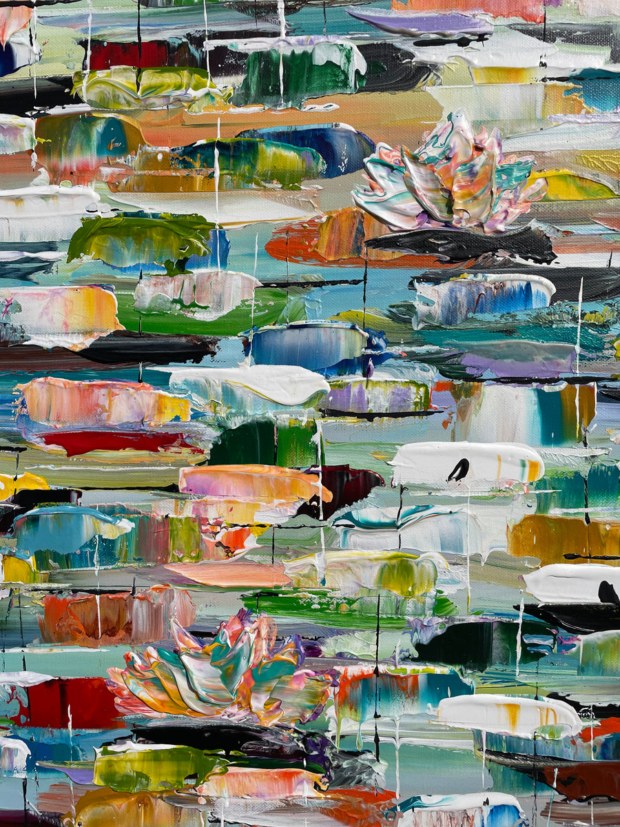 “Water Lilies” Original Painting