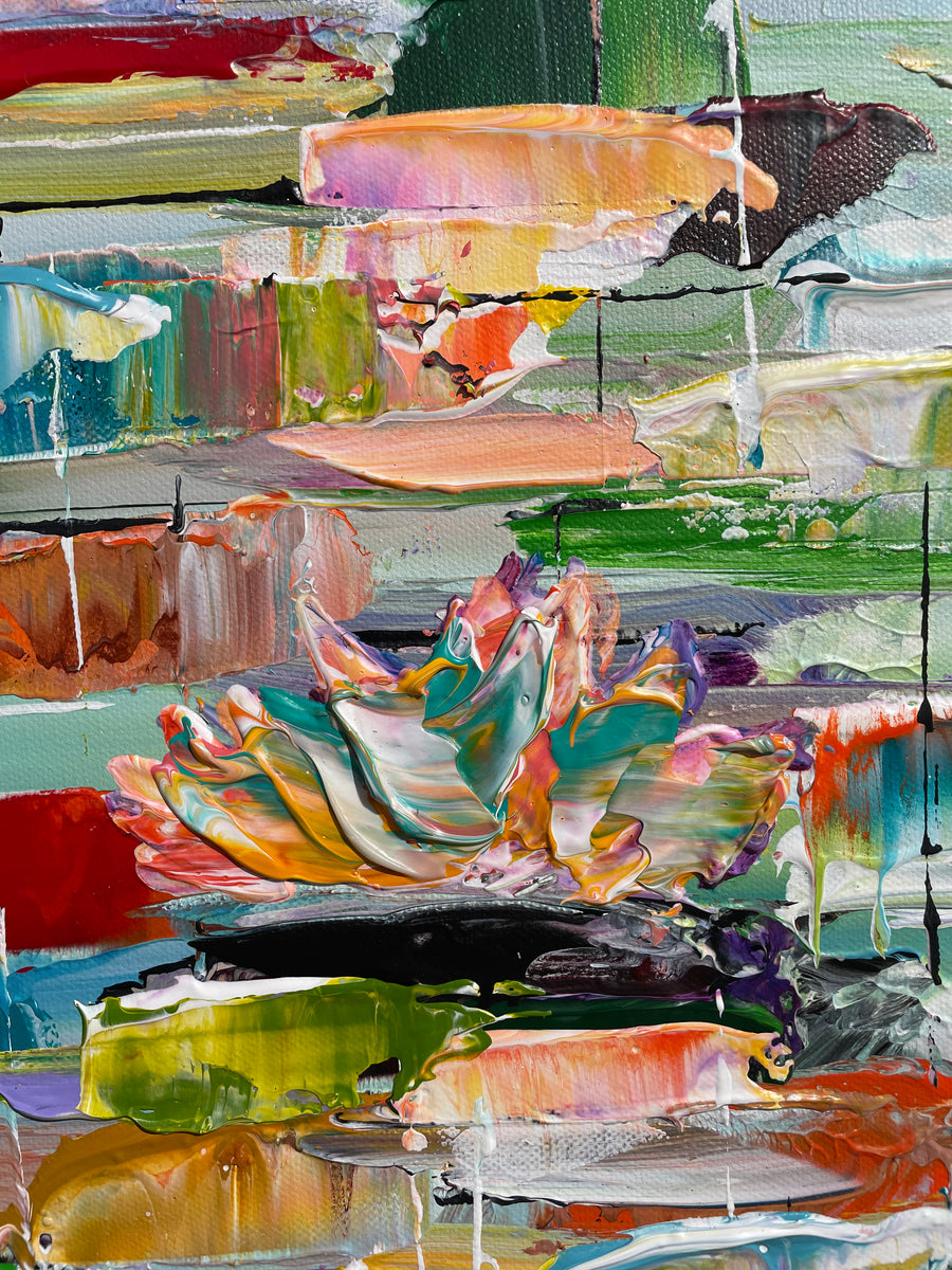 “Water Lilies” Original Painting