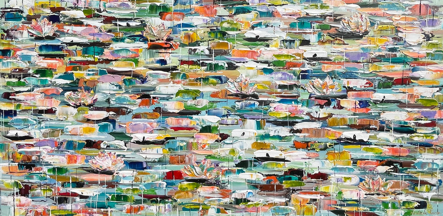 “Water Lilies” Original Painting