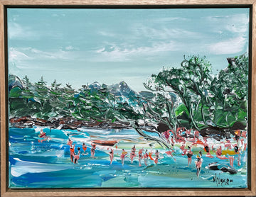 “Christmas Beach” Original Painting