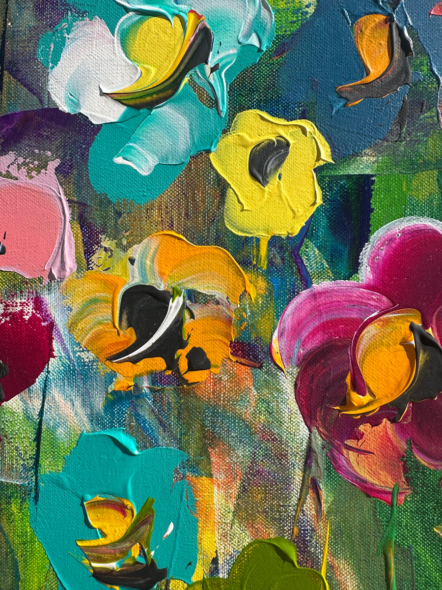 “Flower Garden” Original Painting