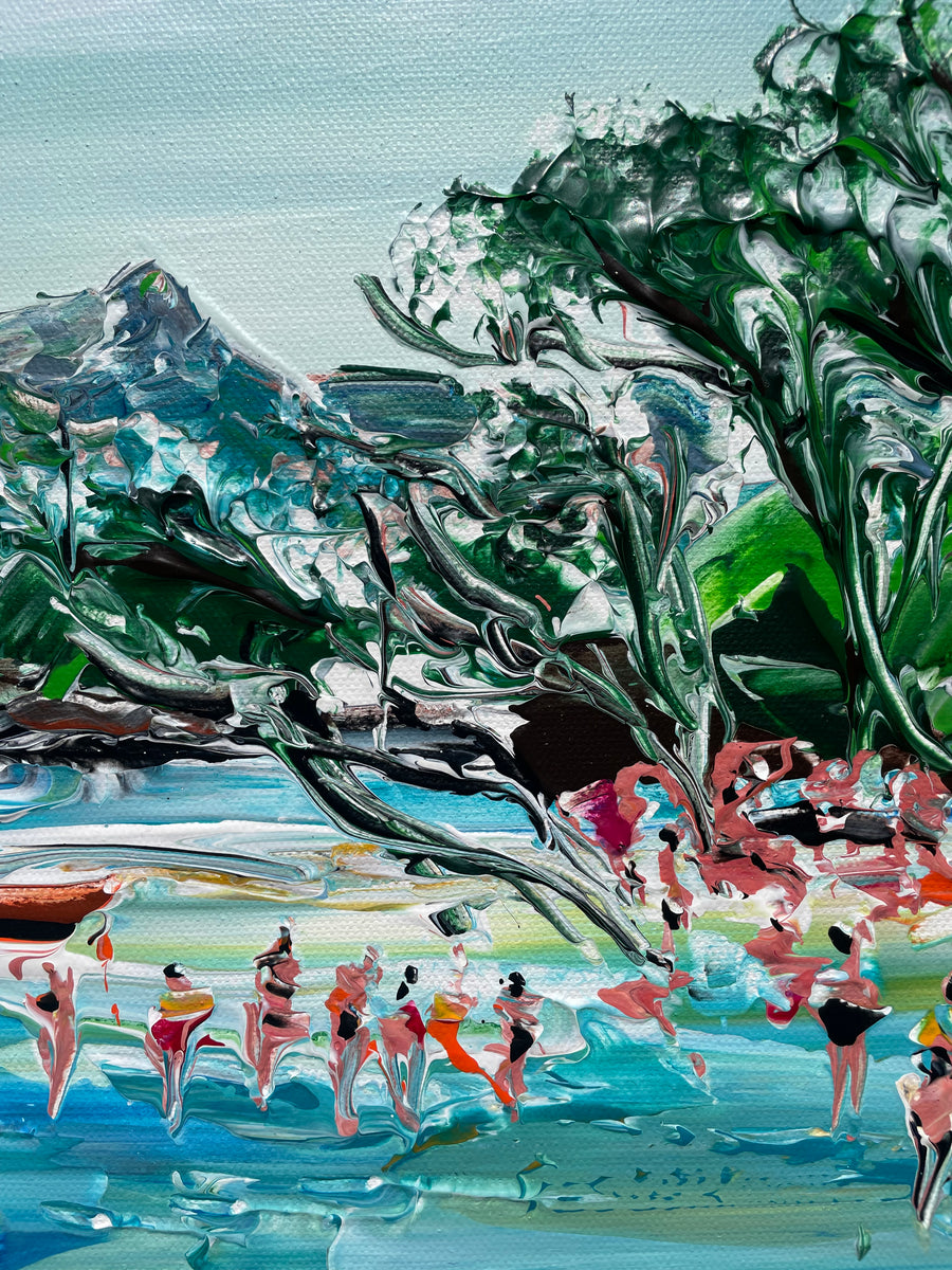 “Christmas Beach” Original Painting