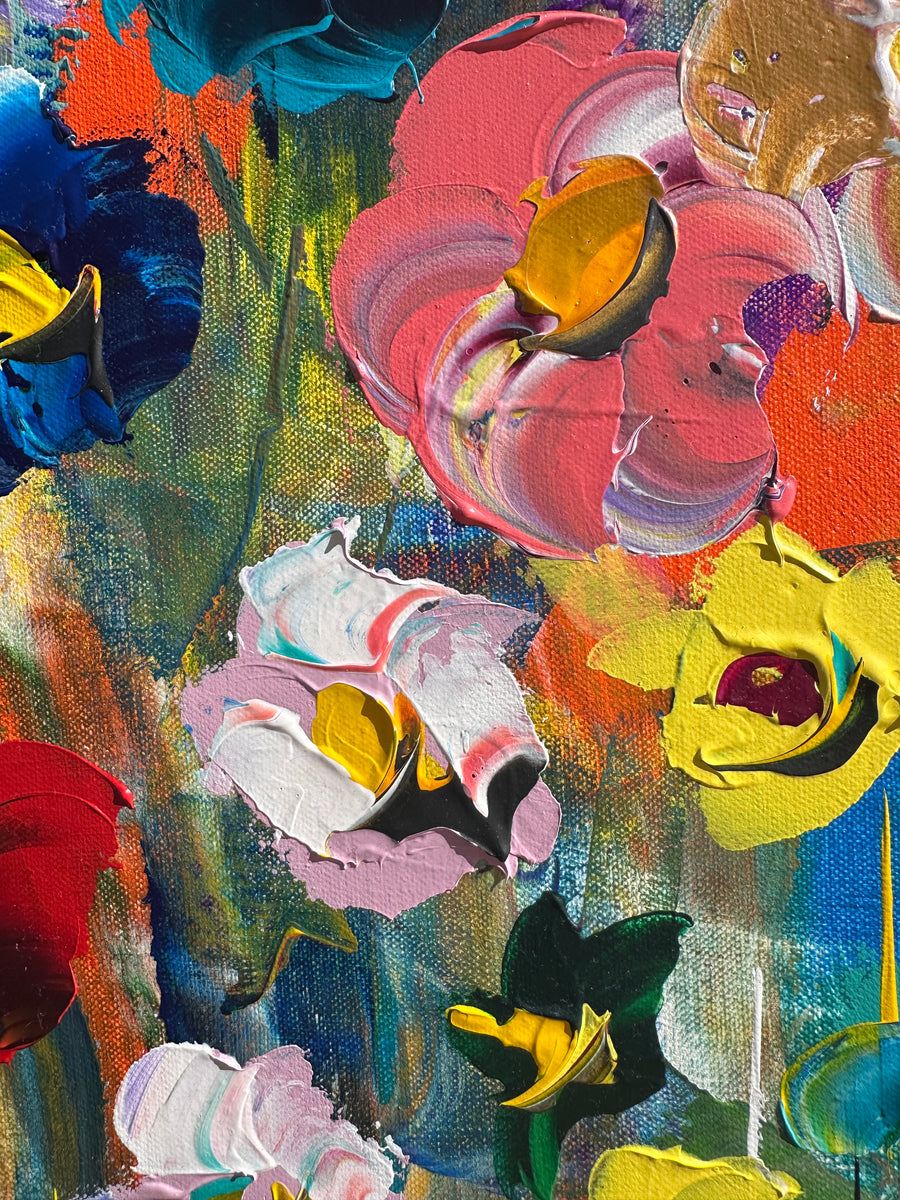 “Flower Garden” Original Painting