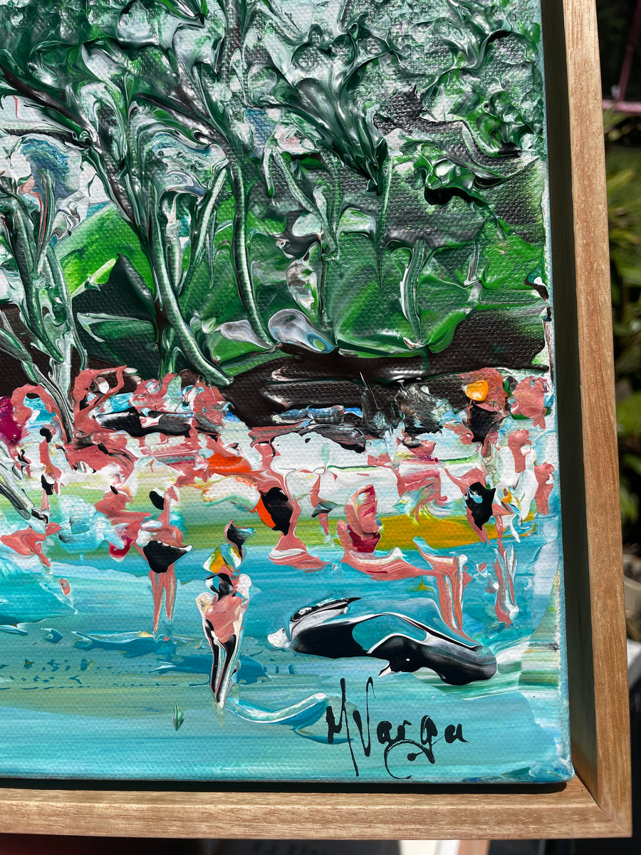 “Christmas Beach” Original Painting