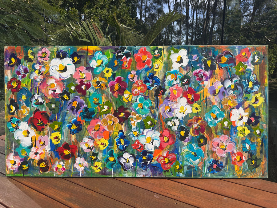 “Flower Garden” Original Painting