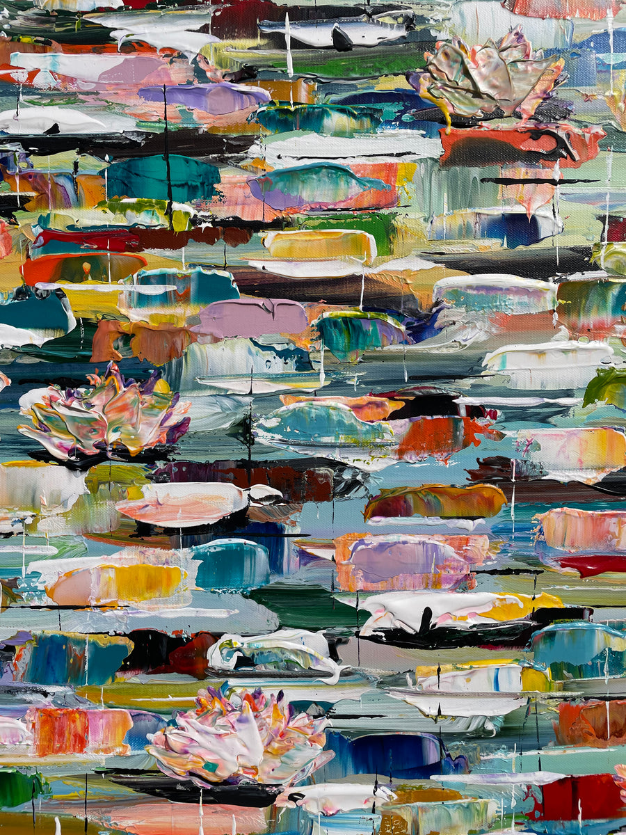 “Water Lilies” Original Painting