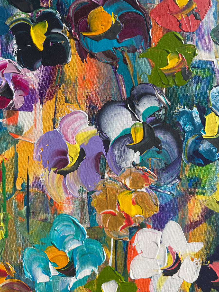 “Flower Garden” Original Painting