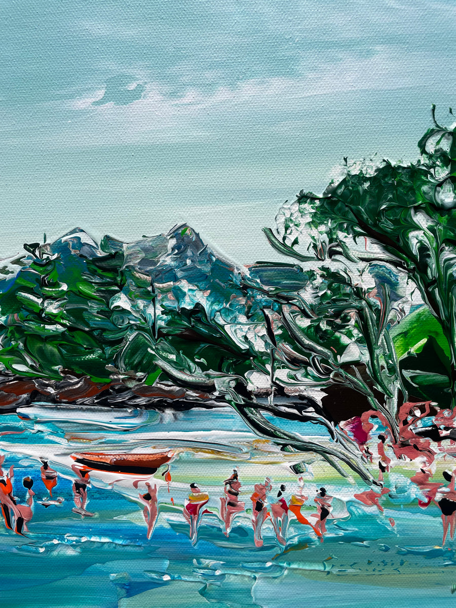 “Christmas Beach” Original Painting