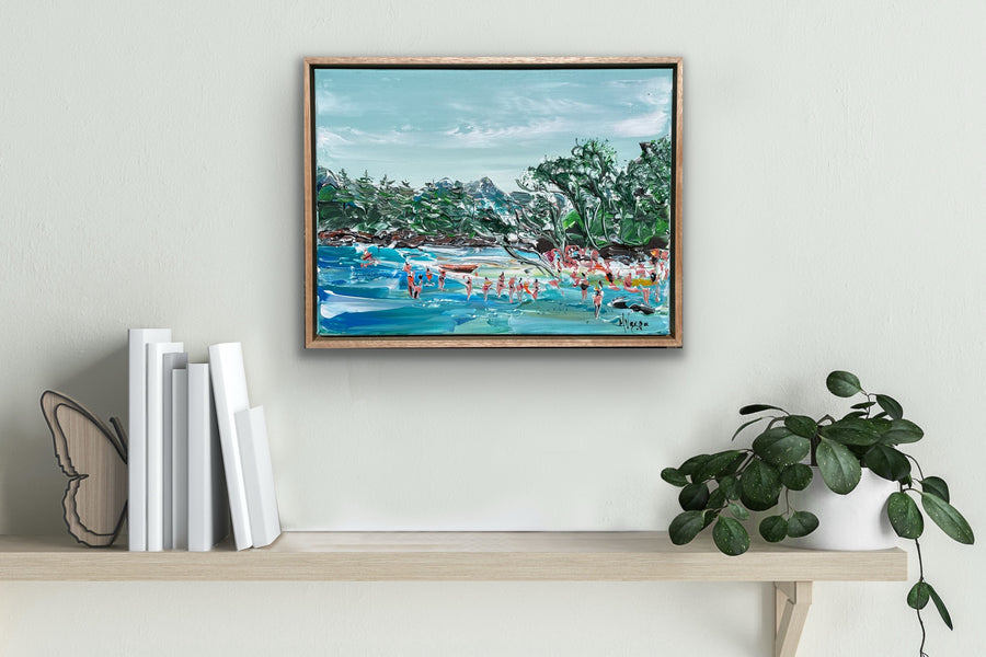 “Christmas Beach” Original Painting