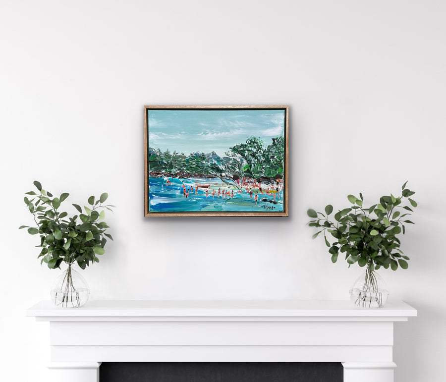 “Christmas Beach” Original Painting
