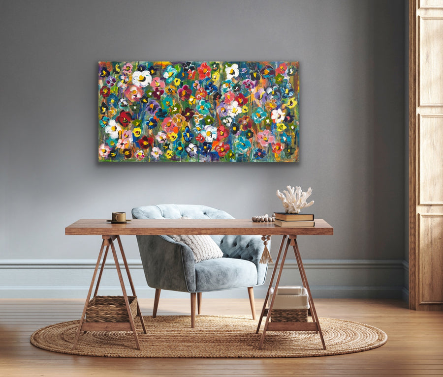 “Flower Garden” Original Painting