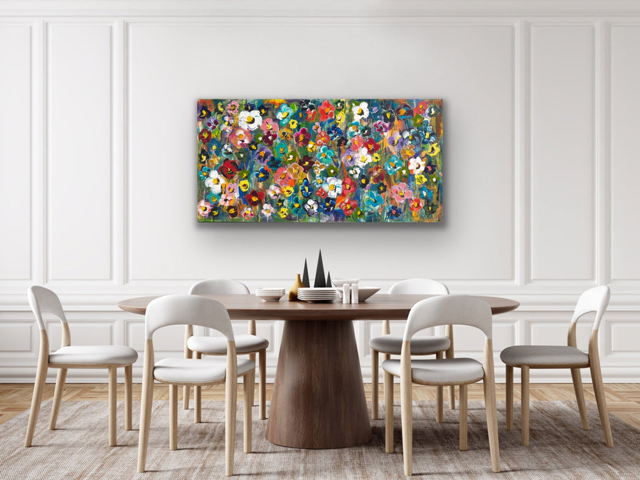 “Flower Garden” Original Painting