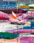 "Water Lily Ponder" Original Painting