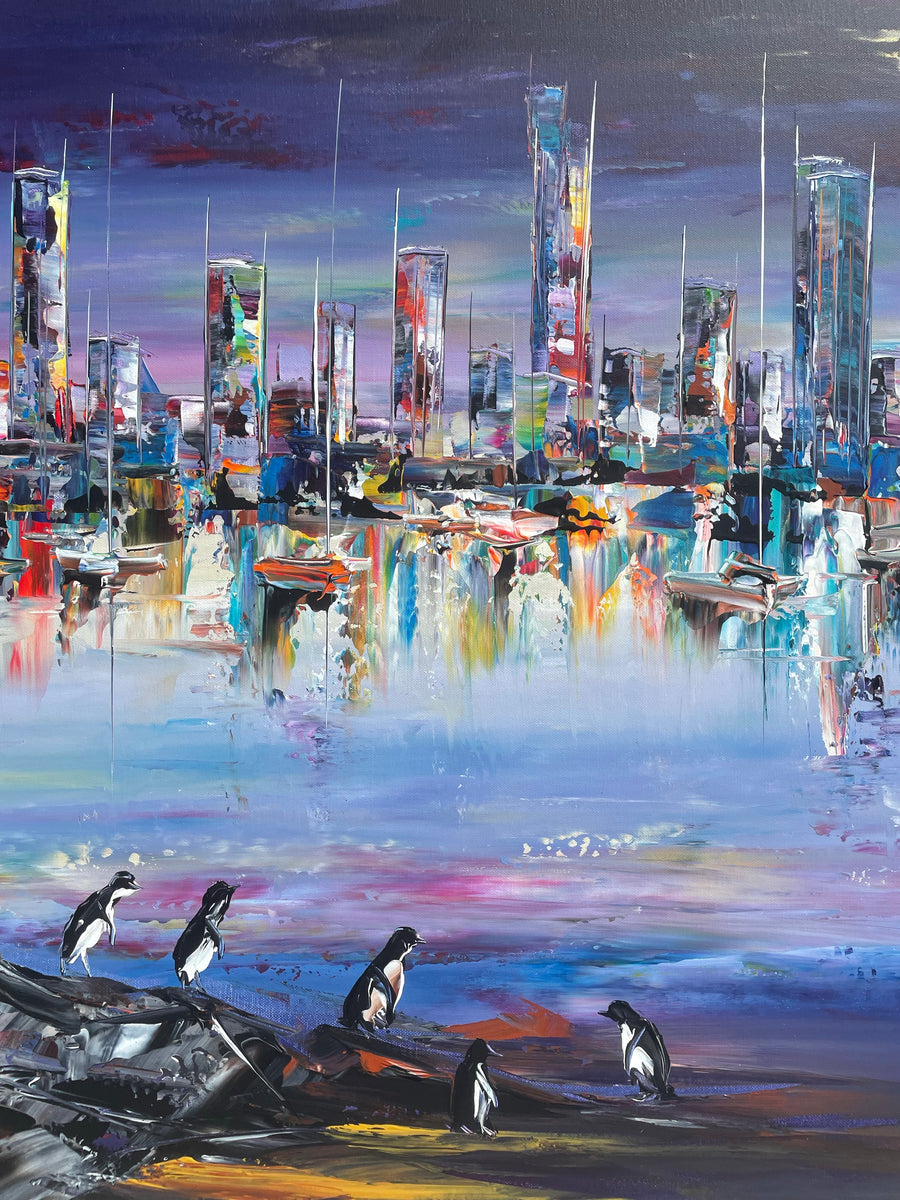 “St Kilda Penguin Parade” Original Painting