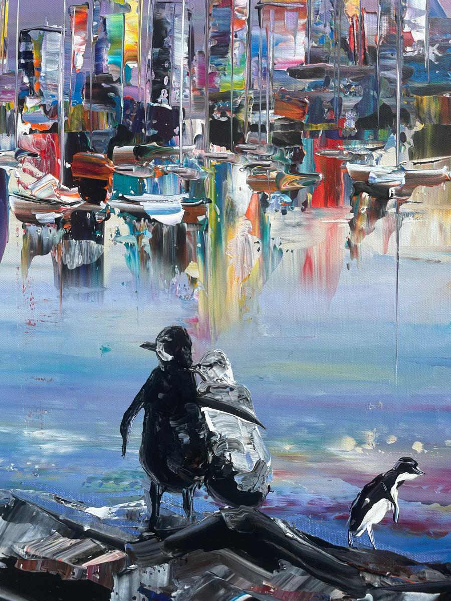 “St Kilda Penguin Parade” Original Painting