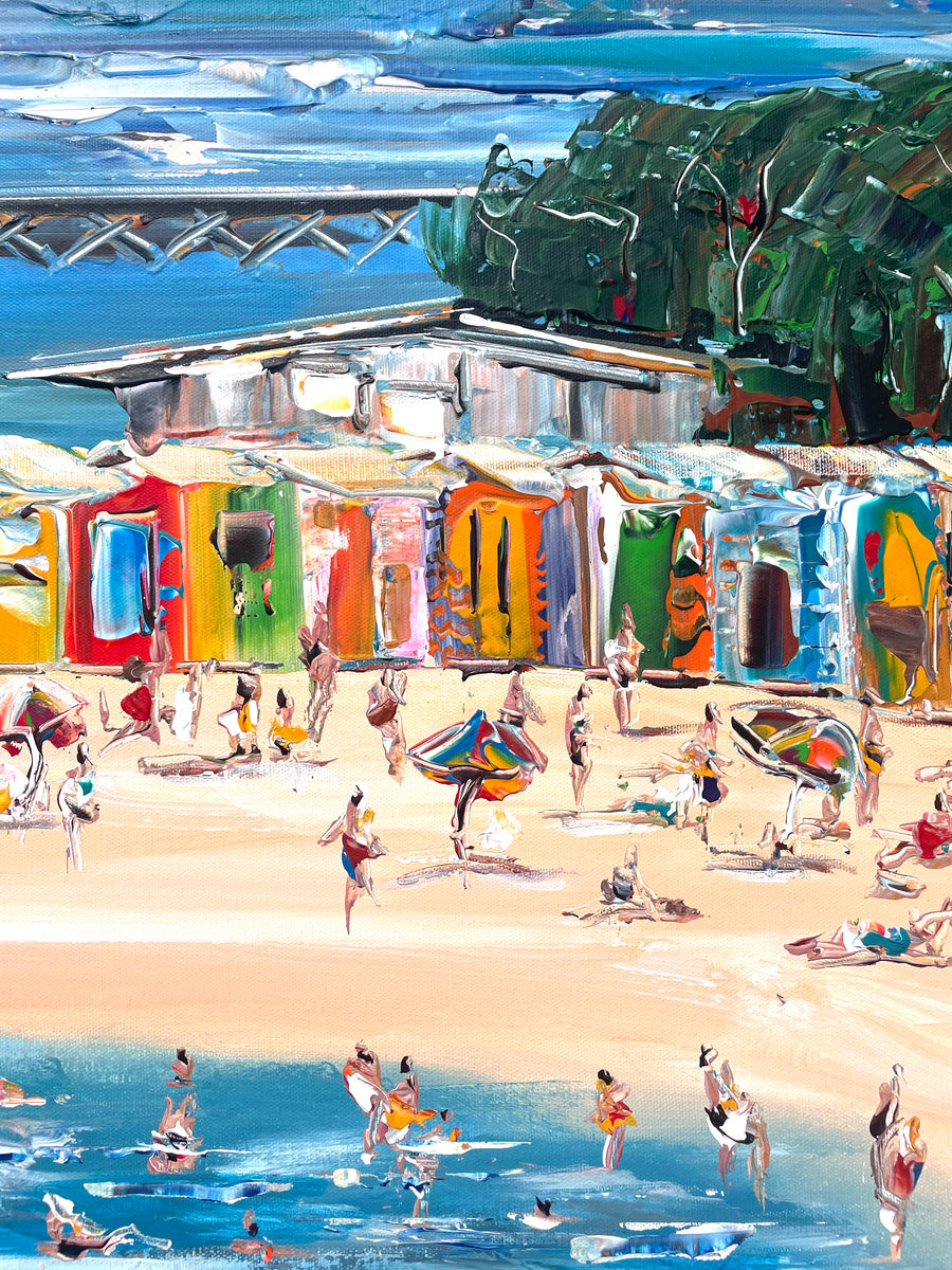 “Brighton Beach Vista” Original Painting