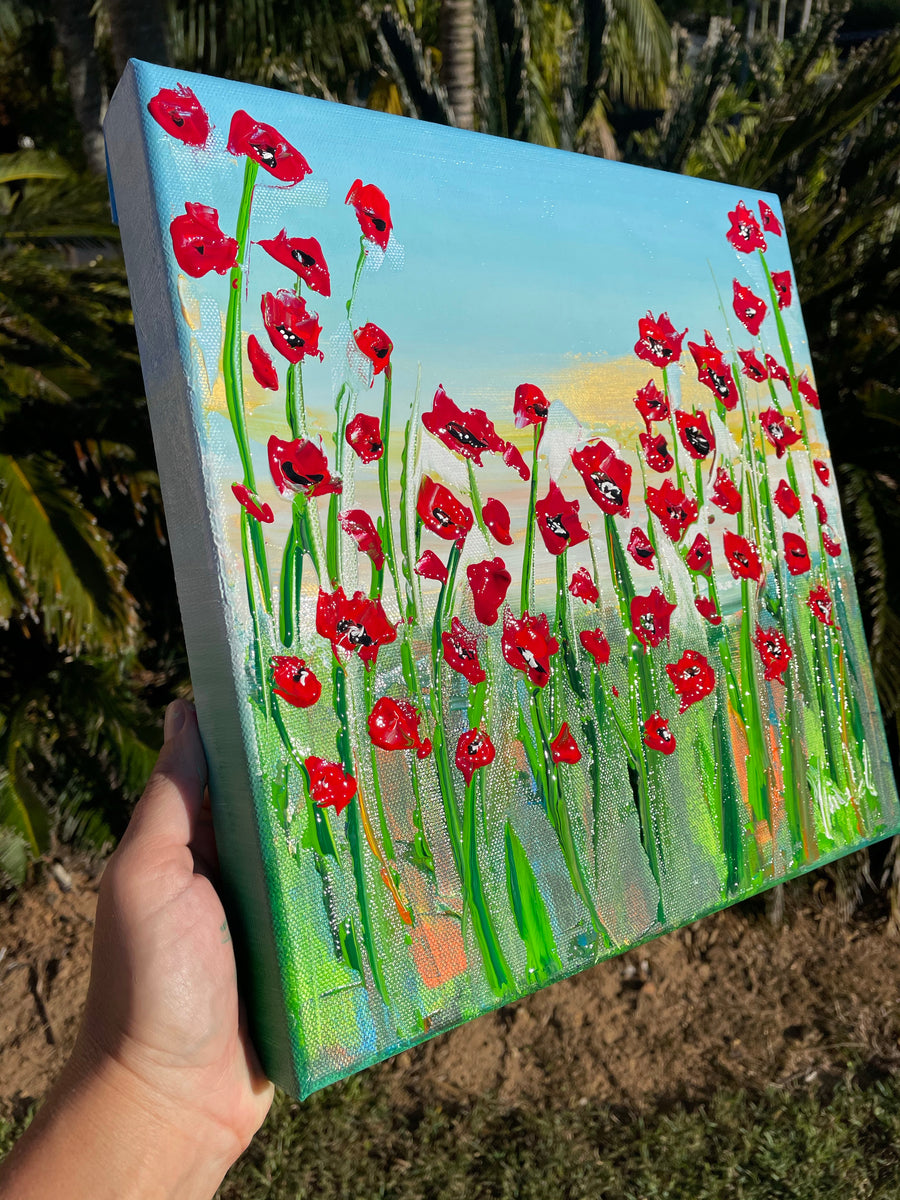 “Poppies” Original Painting