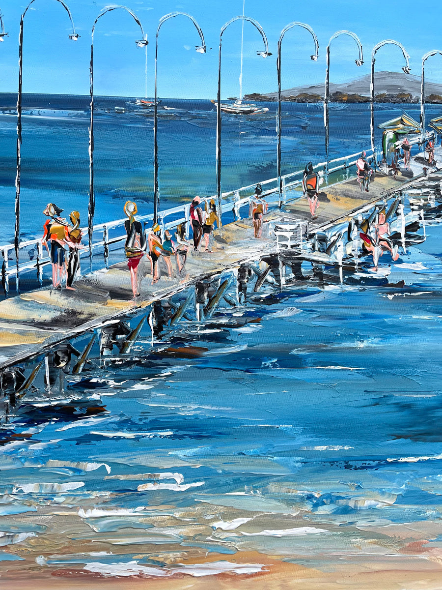 “St Kilda Pier” Original Painting