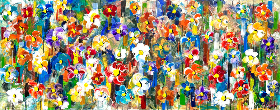 “Flower Garden” Original Painting